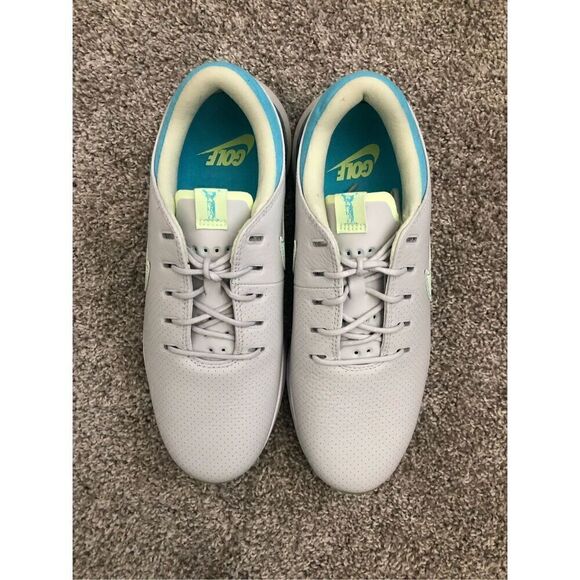 Nike Zoom Victory Tour 3 Golf Shoes Photon Dust/ Grey Volt Men's Size 7.5 - Picture 4 of 7